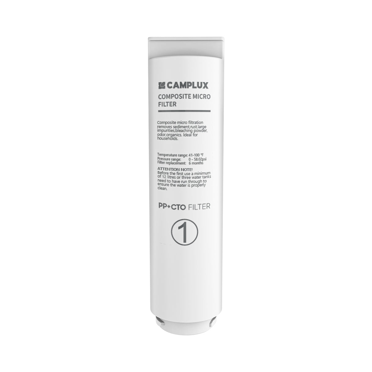 CAMPLUX PAC Water Filter Replacement