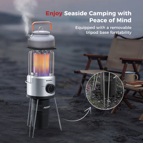 Camplux Nano Air 2, Portable Compact Design for Camping and Patio, Outdoor Propane Heater, Easy Setup