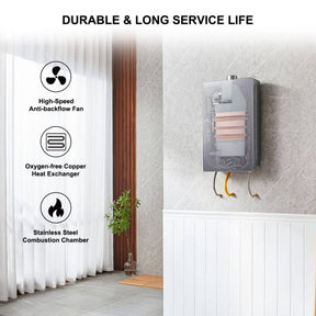 Camplux water heater, the best shower option for your home - durable and long-lasting.