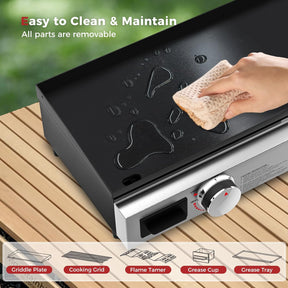 CAMPLUX portable tabletop propane grill