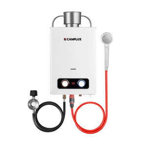 Camplux BD158C Tankless Propane Water Heater With Rain Cap
