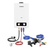 Camplux BD264P120 Propane Outdoor Water Heater Pump Kit