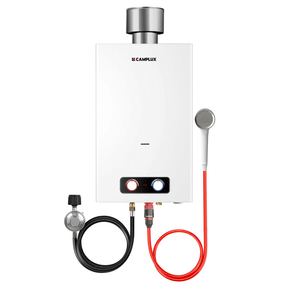 Camplux BD422C On Demand Water Heater Propane With Rain Cap