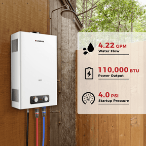 Camplux BD422 On Demand Water Heater Propane
