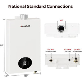 Camplux Climatech 3 Indoor Gas Tankless Water Heater 102,000 BTU
