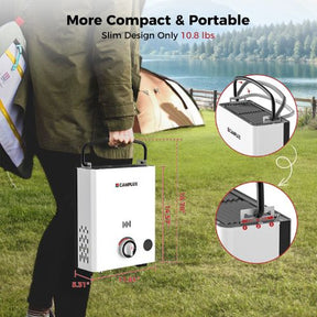 Camplux First F5 Pro LPG Camping Water Heater Pump Kit