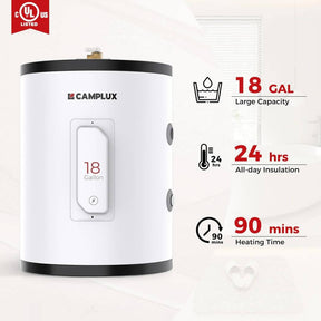 Camplux 18 Gallon ECO Electric Water Heater Tank