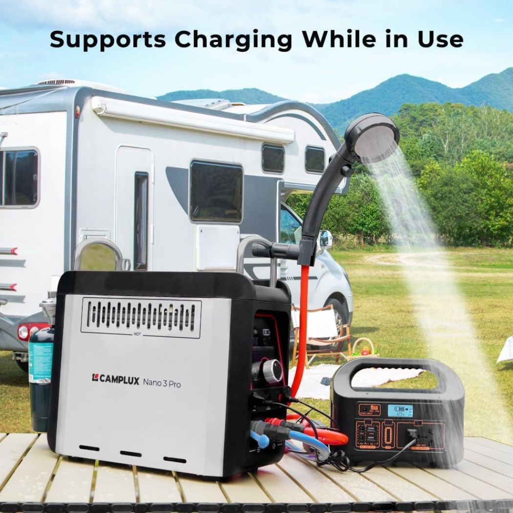 Camplux Nano 3 Pro Portable Propane Hot Water System