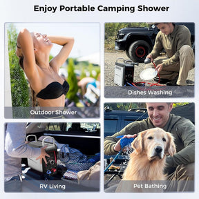 Camplux Nano 3 Max Portable Propane Hot Water System