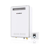 Camplux Whole Home Outdoor Tankless Hot Water Heater 5.28 GPM | White
